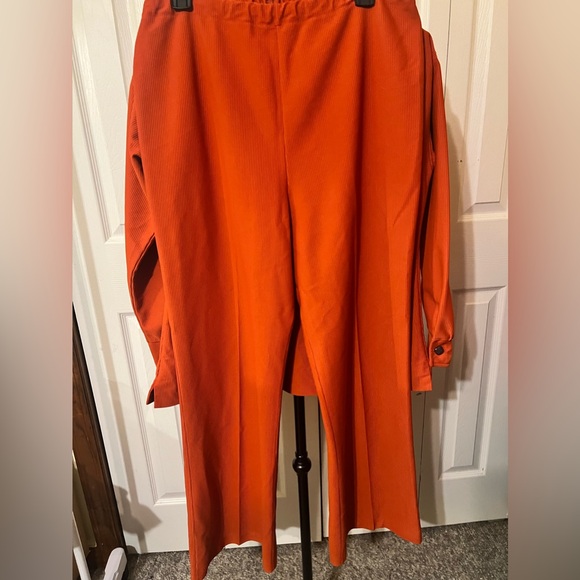EUC Orange Vintage Pantsuit - Picture 5 of 7